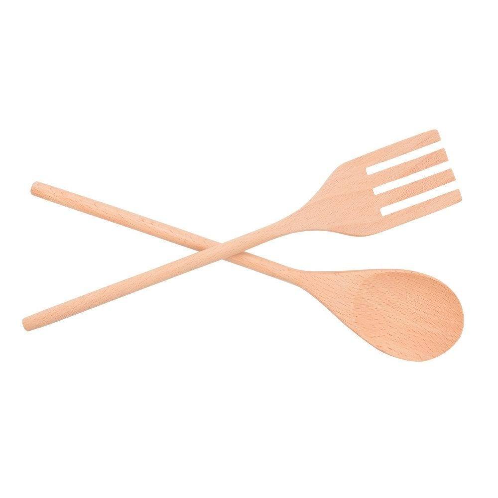 Tsuno Beechwood Salad Spoon & Fork Set