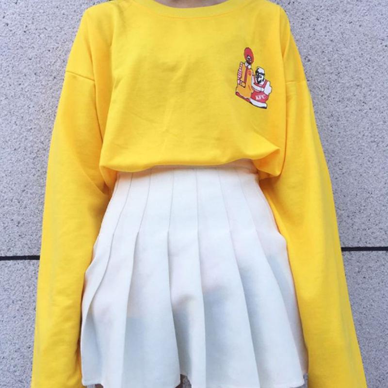 McDonald KFC Long Sleeve Tee