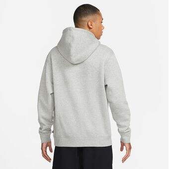 Sudadera con capucha de fútbol Nike Fleece Pullover - Hombre - Gris