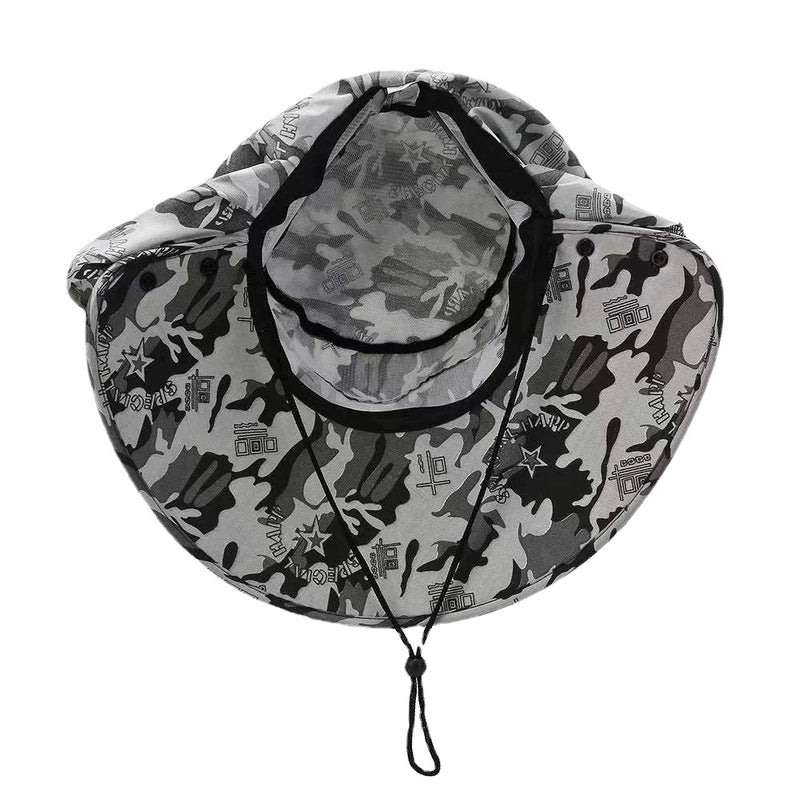 Women's Casual Camouflage Big Eaves Sun Hat