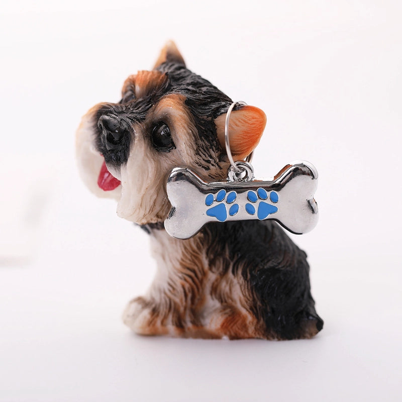 Basic Minimalist Metal Footprint Pet Accessories