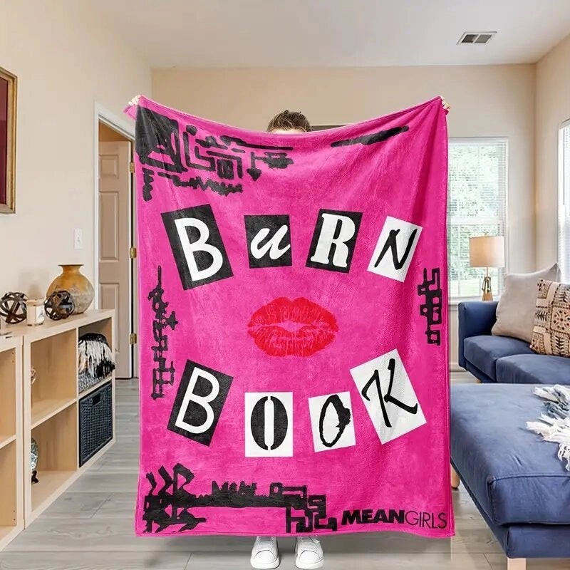 Casual Letter Polyester Blanket Couch & Sofa Decor