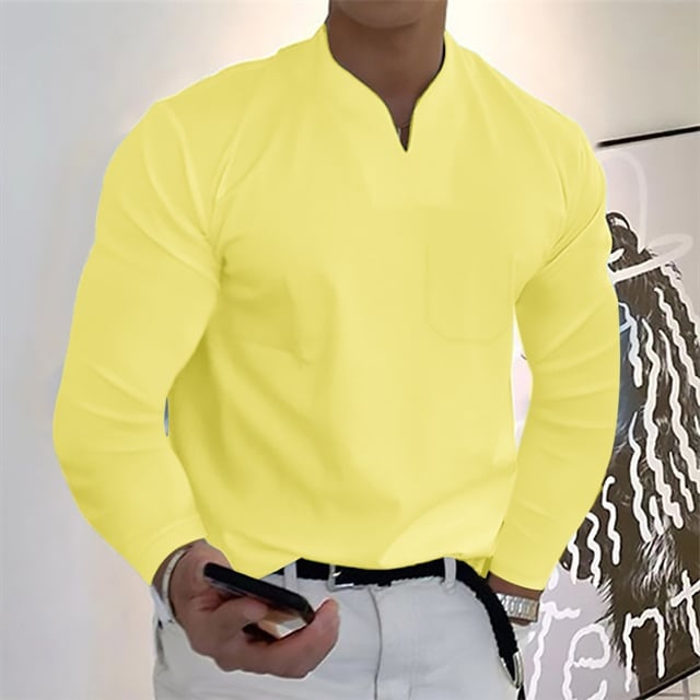 🔥Last day 49% off - Men's Loose Casual Long Sleeve Top-BUY 2 Free Shipping🔥