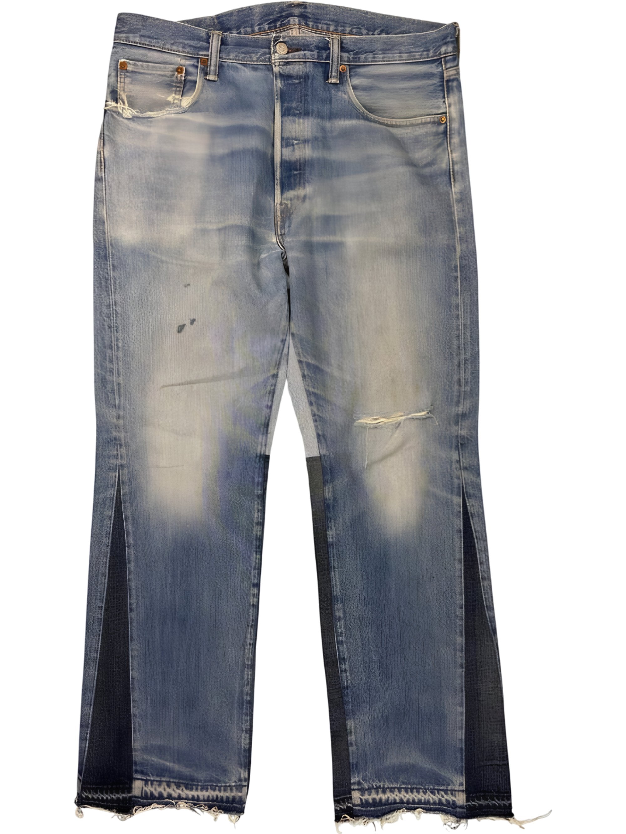 Levi's 501 CT Distressed Denim Jeans