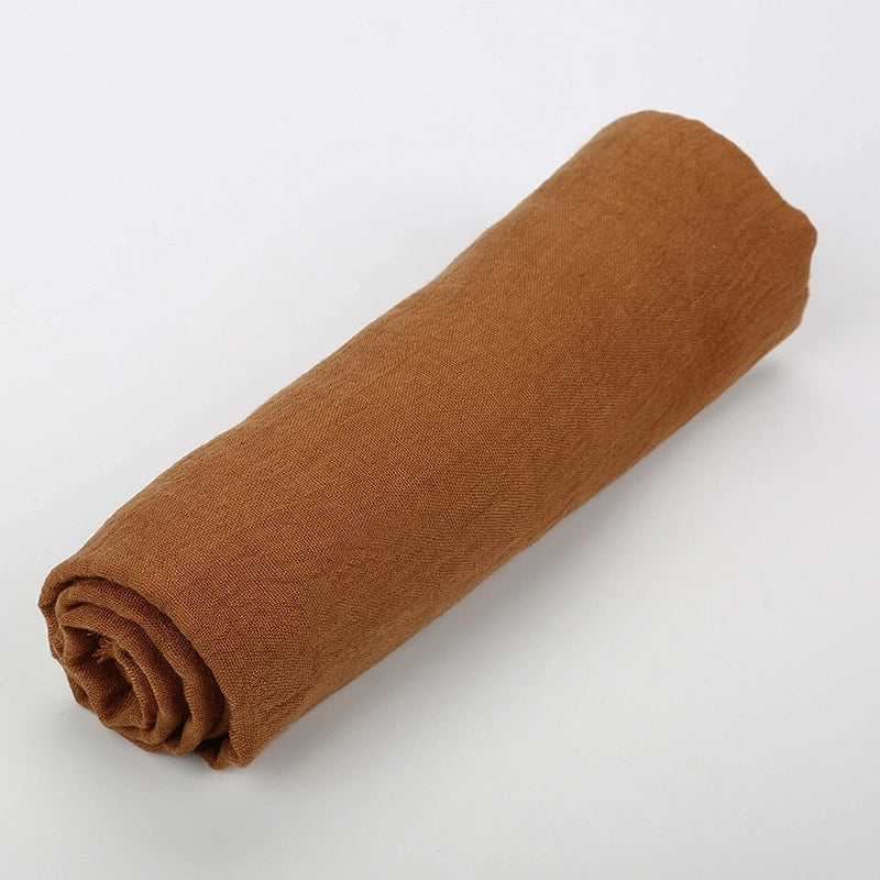 Women's Ethnic Style Solid Color Polyester Scarf
