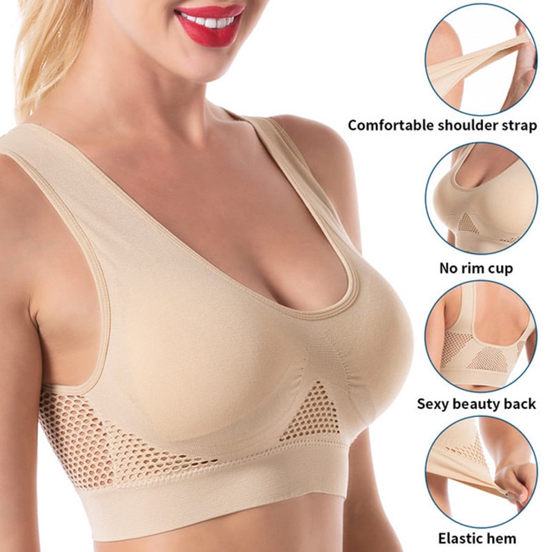 🔥HOT SALE BUY 1 GET 1 FREE - Each only ￡8.99!!!🔥Breathable Cool Liftup Air Bra🔥