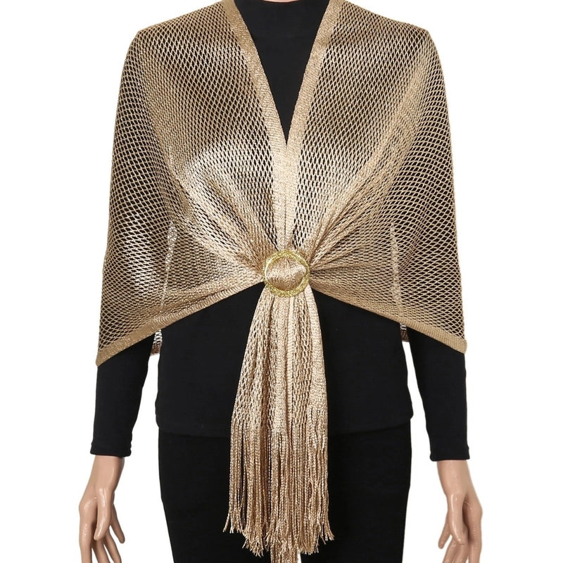 Women's Classic Style Solid Color Polyester Solid Color Shawl