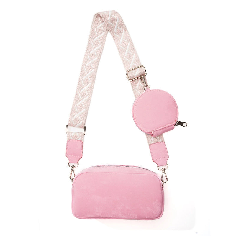 Women's Pu Leather Solid Color Classic Style Square Zipper Phone Wallets