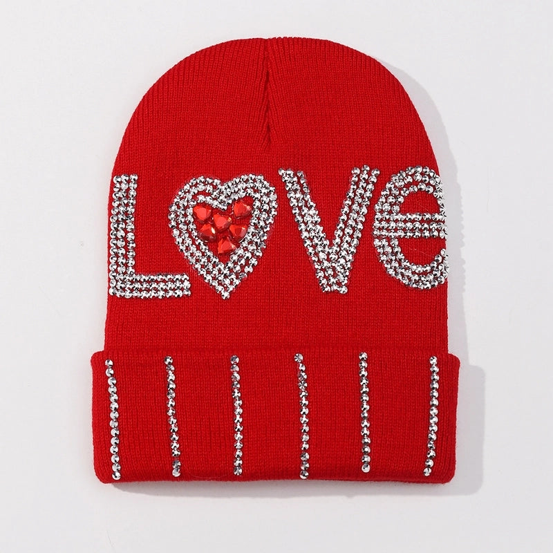 Unisex IG Style Love Letter Eaveless Beanie Hat
