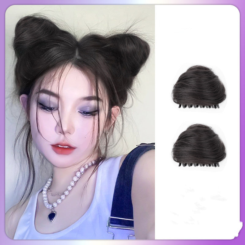 Cat Ear Fluffy Wig + Necklace  KF82952