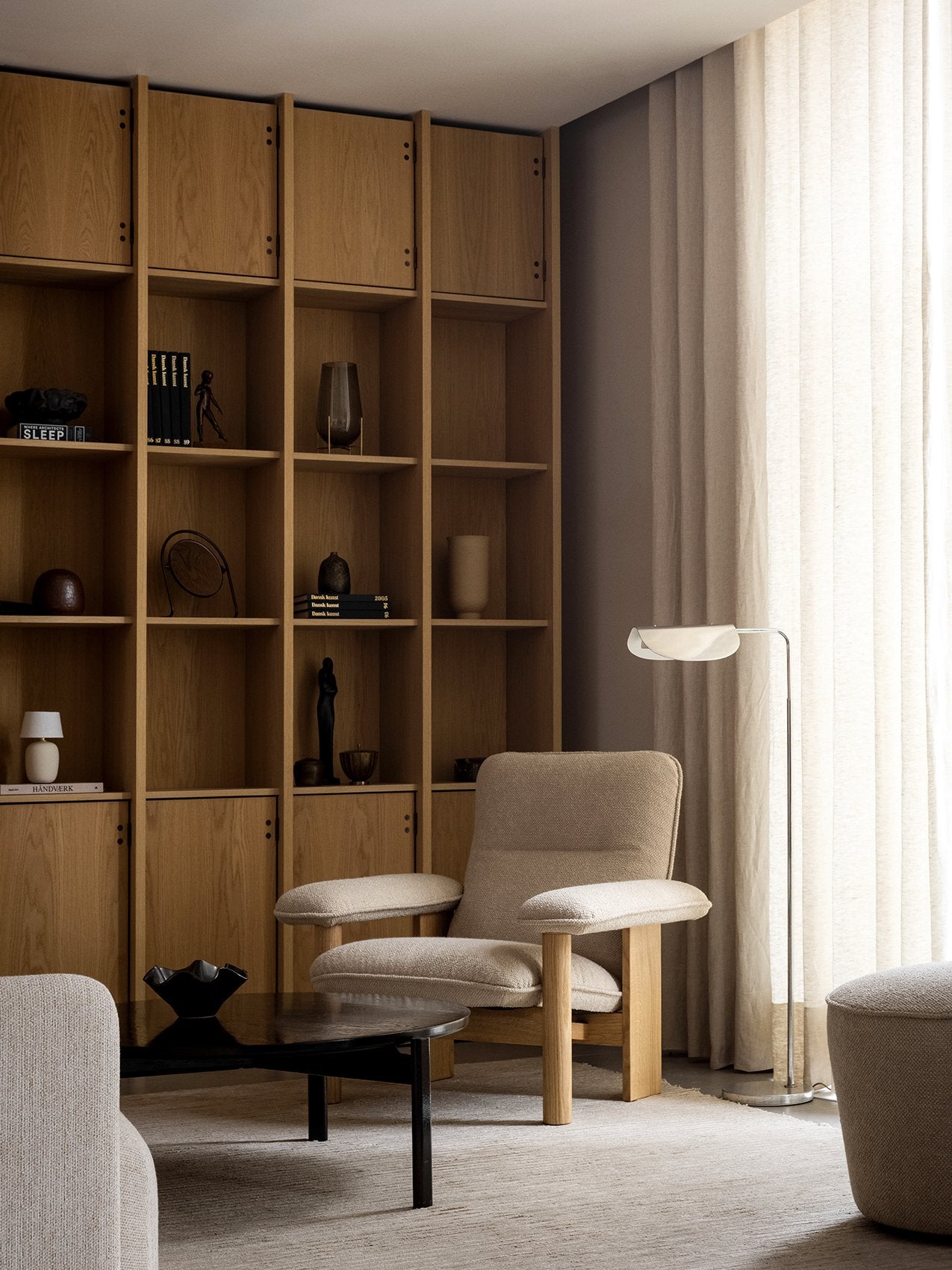 Brasilia Lounge Chair. Textile