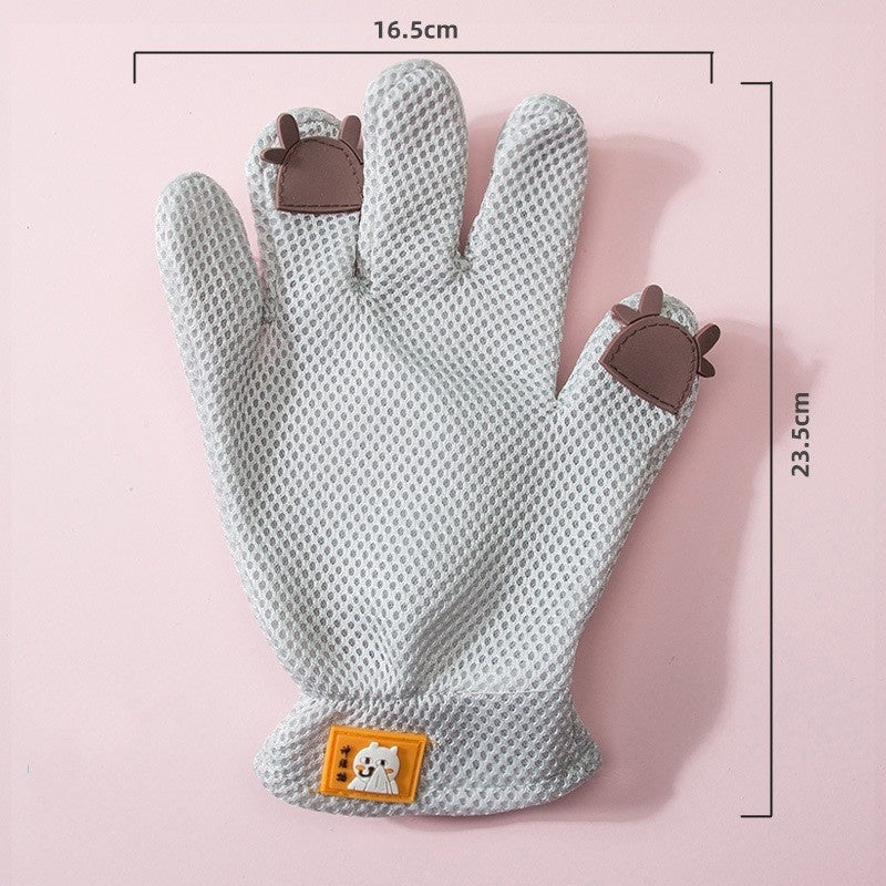 PawsPerfect Silicone Cat Grooming Gloves
