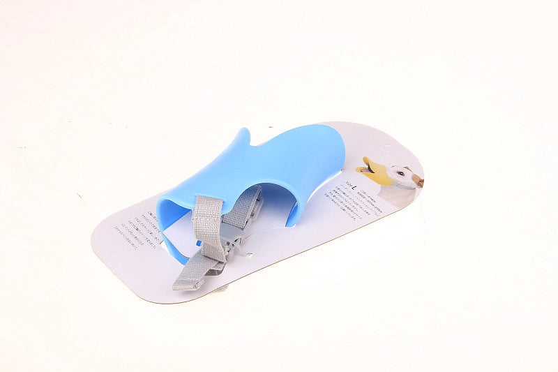 Soft Silicone Duckbill Muzzle For Pets Anti-bite Anti-noise Dog Mask Packaging Pet Supplies