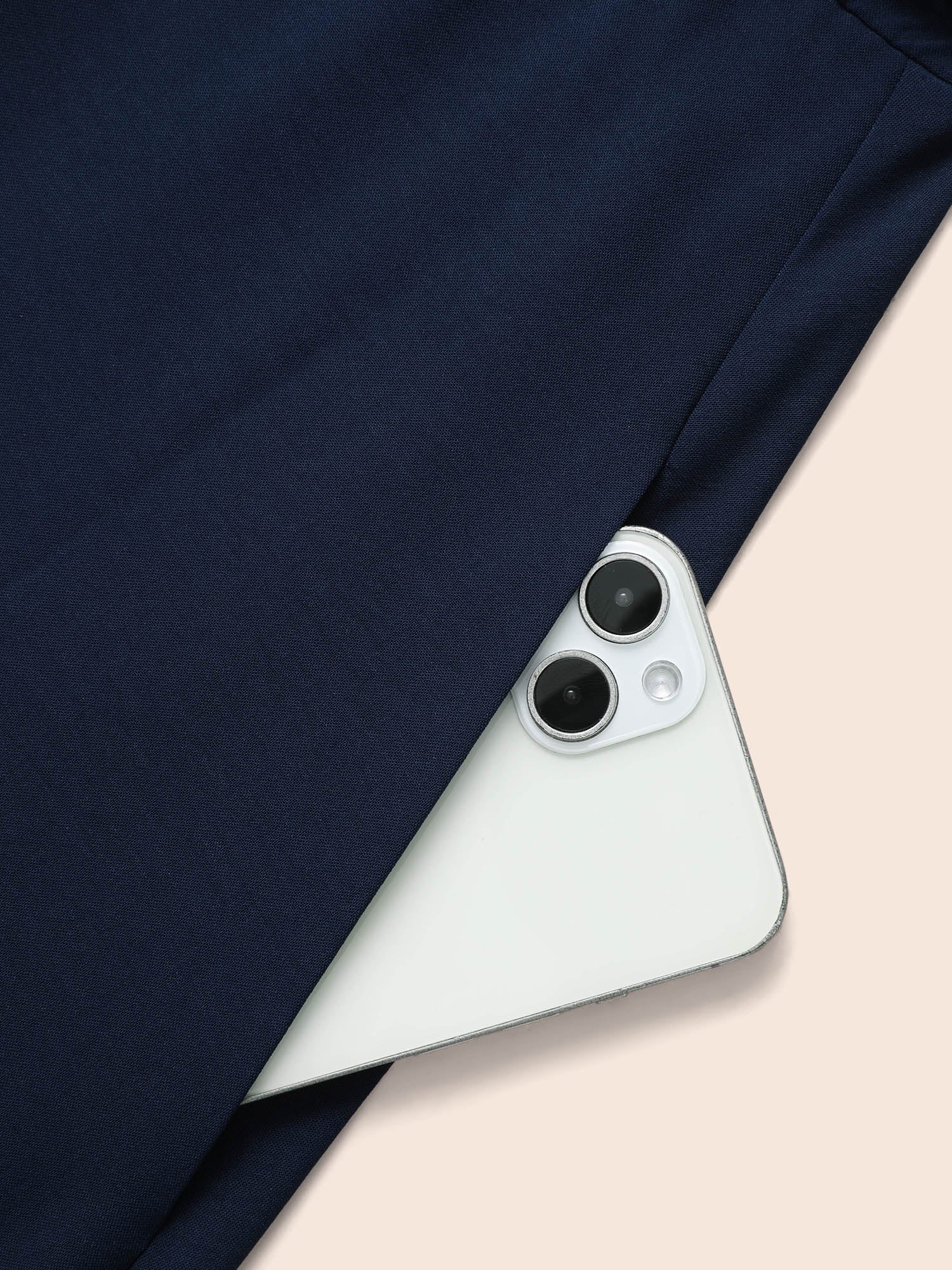 Notched Collar Belted Tank Dress