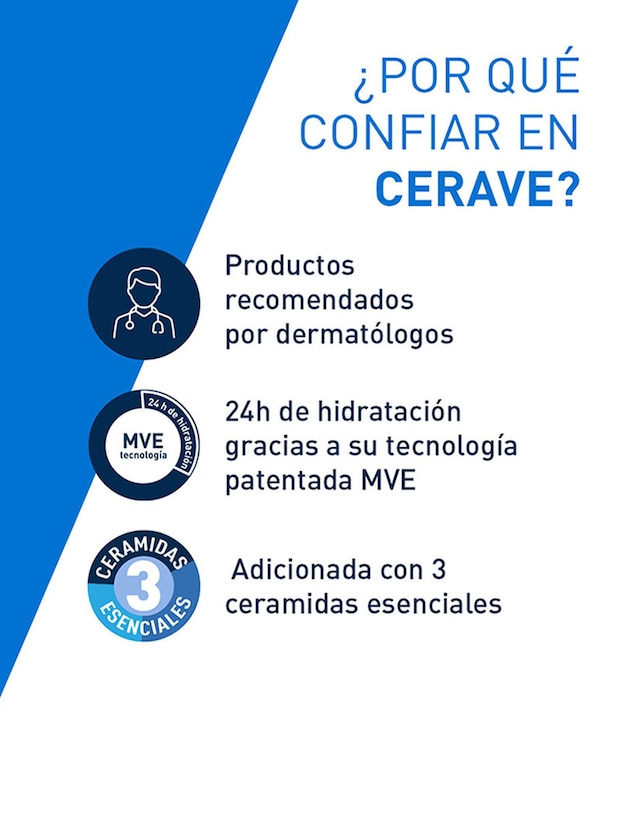 Crema para rostro y cuerpo recomendada para hidratar día y noche Moisturising cream Cerave todo tipo de piel