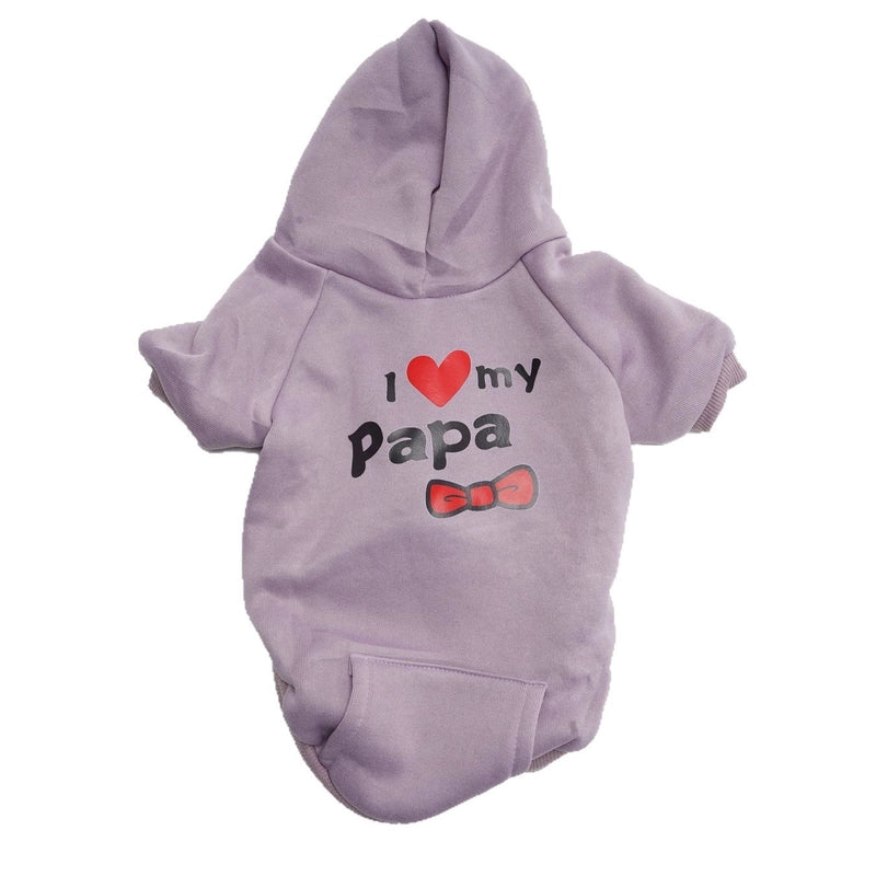 Minimalist Polyester Solid Color Pet Clothing