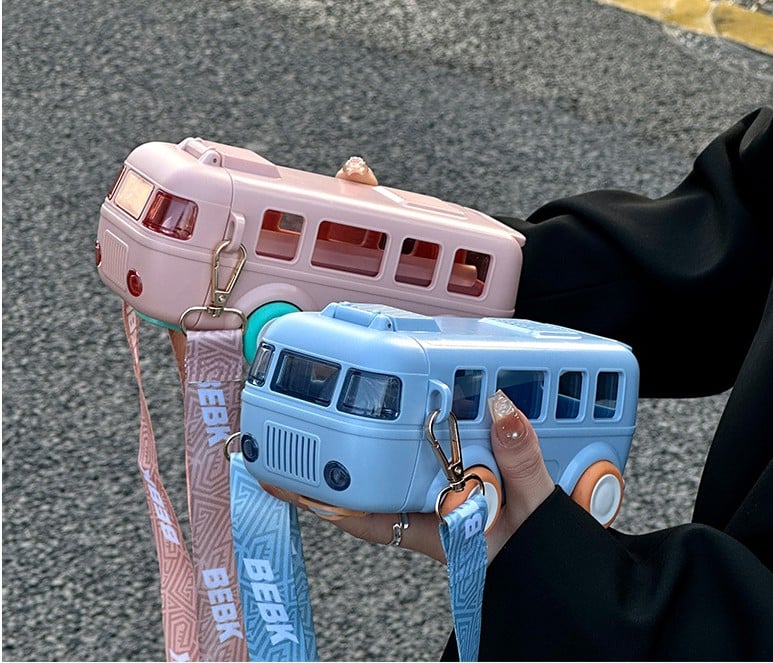🔥 New-🚌Portable water cup in bus shape