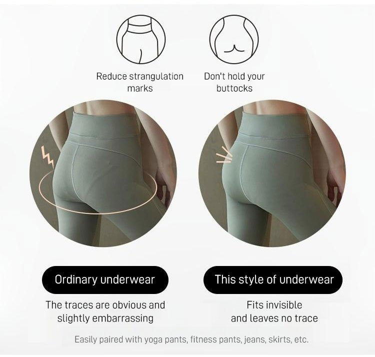 Naadloze antibacteriële slip met hoog taille. buikcorrectie en heupversteviging zonder zichtbare sporen
