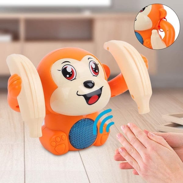 HOT SALE NOW-49% OFF Early infant electric flip and head monkey toys