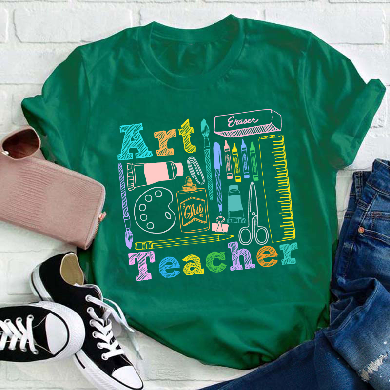 Art Teacher's Life Teacher T-Shirt