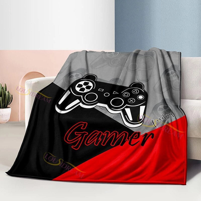 Vacation Cartoon Polyester Blanket