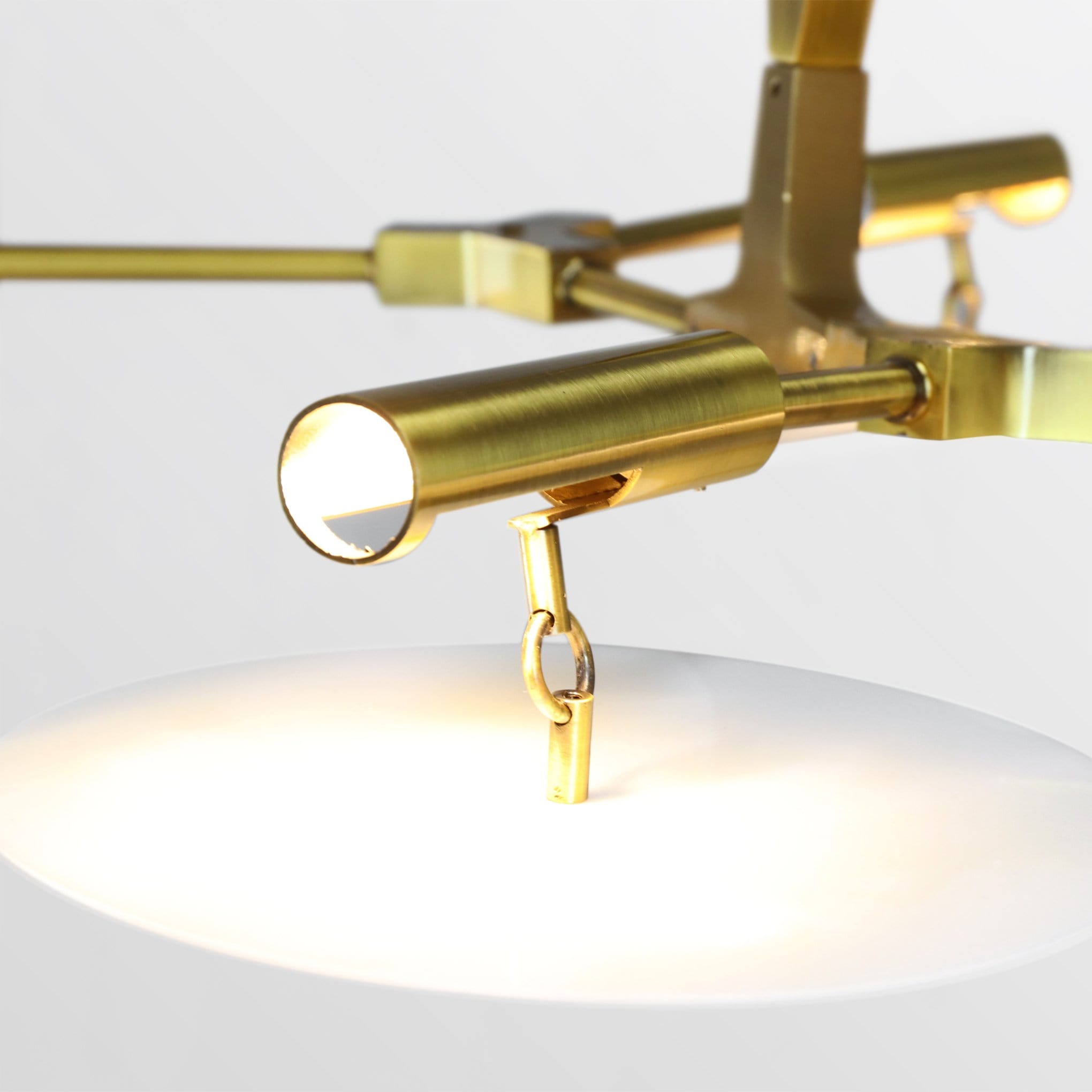 Ingrid 5 | Modern Branching Disc Chandelier