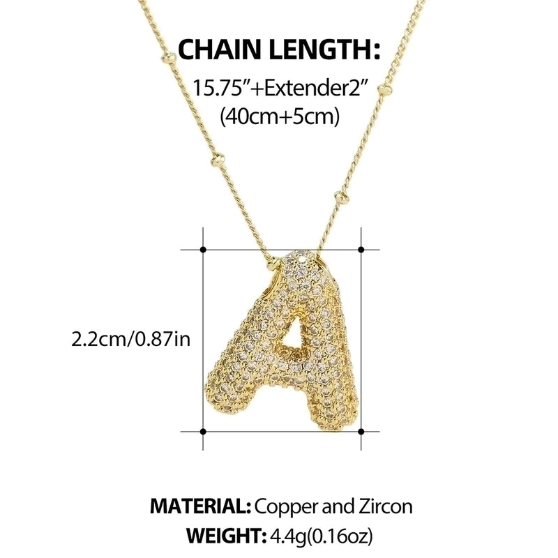 Minimalist Letter 304 Stainless Steel Pendant Necklace