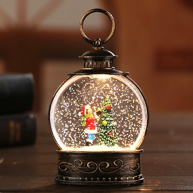 Christmas Decoration Bronze Night Light