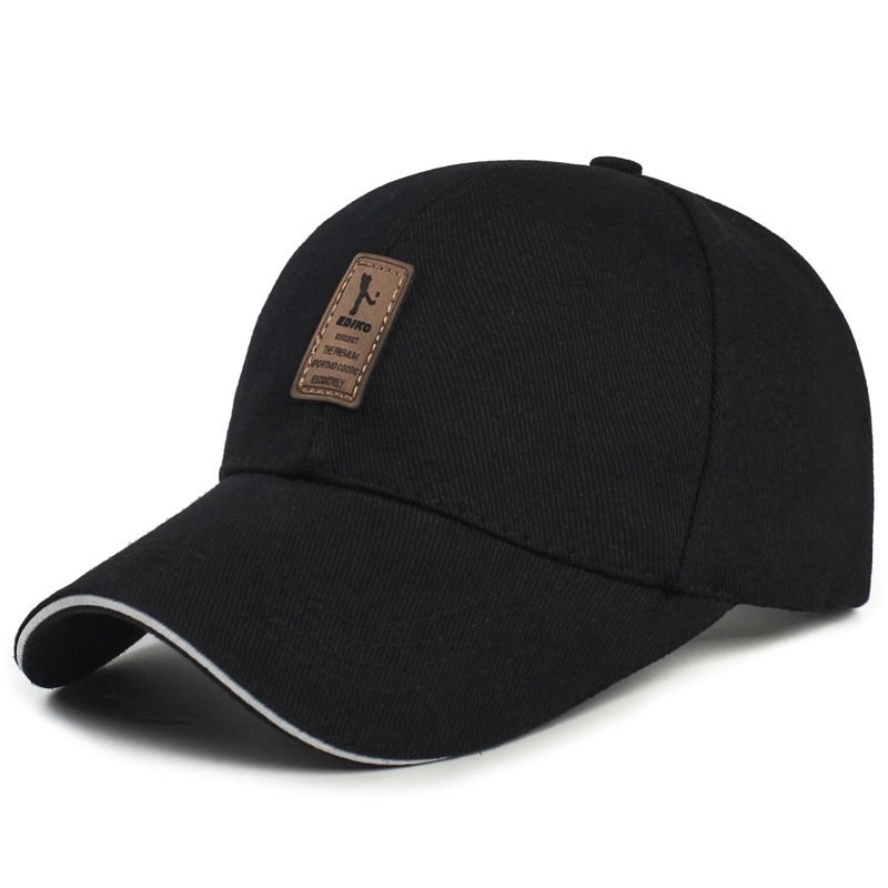 Unisex Minimalist Letter Curved Eaves Baseball Cap