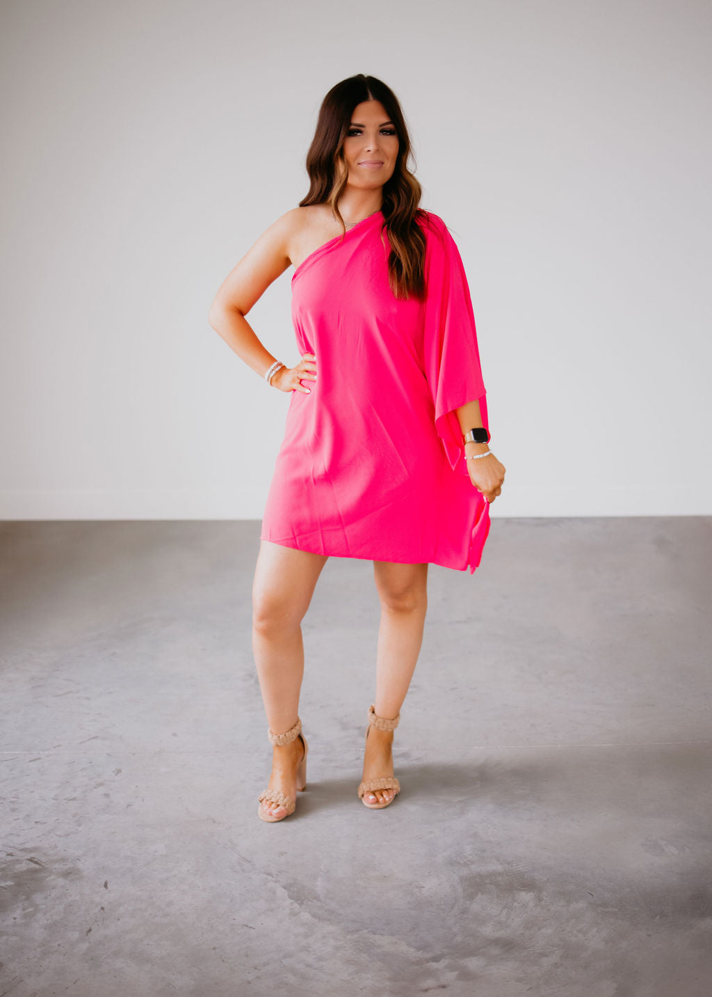 Jayna One Shoulder Dress