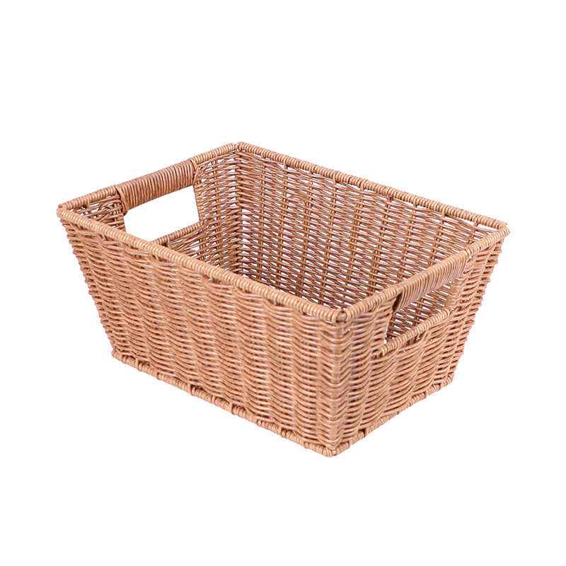 Imitation rattan basket