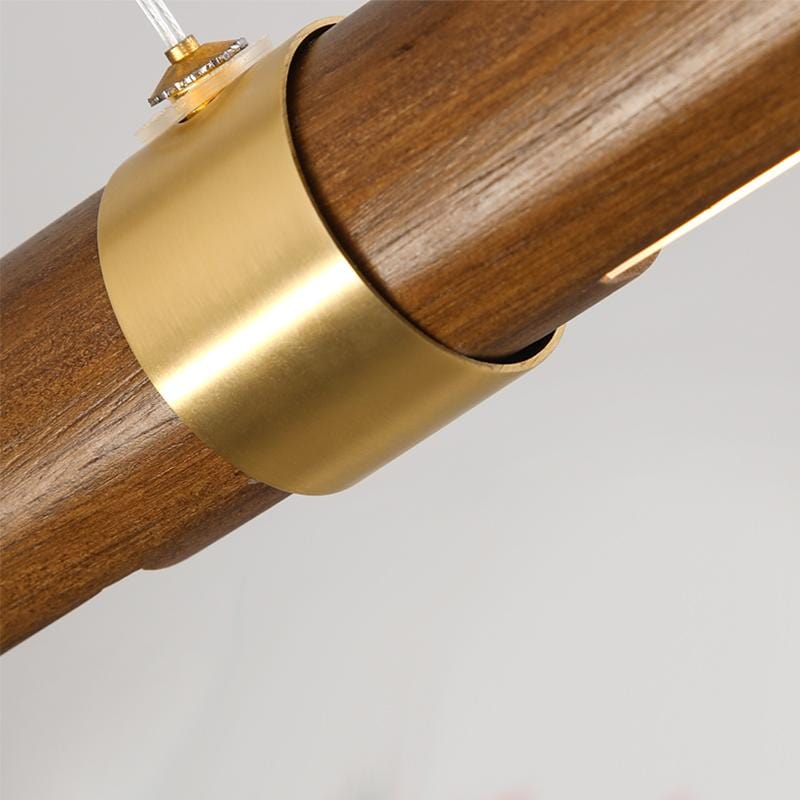 Halden | Wooden Finish Pendant Light