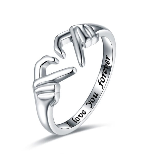 To My Beautiful Daughter I Love You Forever Ring