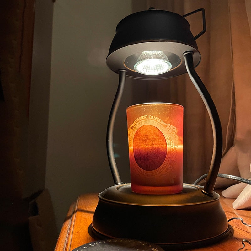 Retro Candle Warmer Lamp