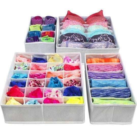 🔥Buy 2 Get 15% OFF -Foldable Closet Underwear Organizer(4 pics/1 Set)