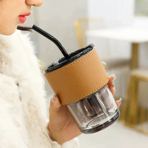 Creative Mug With Straw