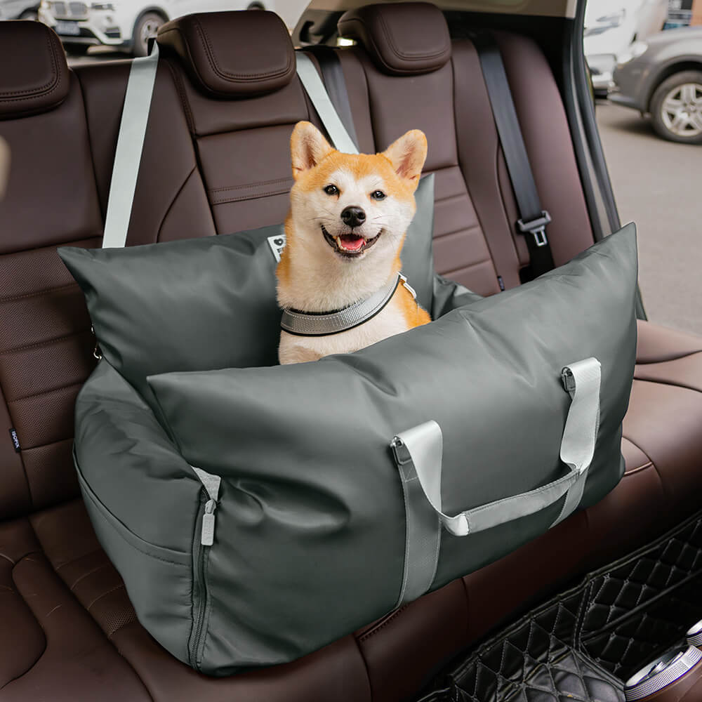 Travel Safety Puppy Dog Car Seat Bed - First Class