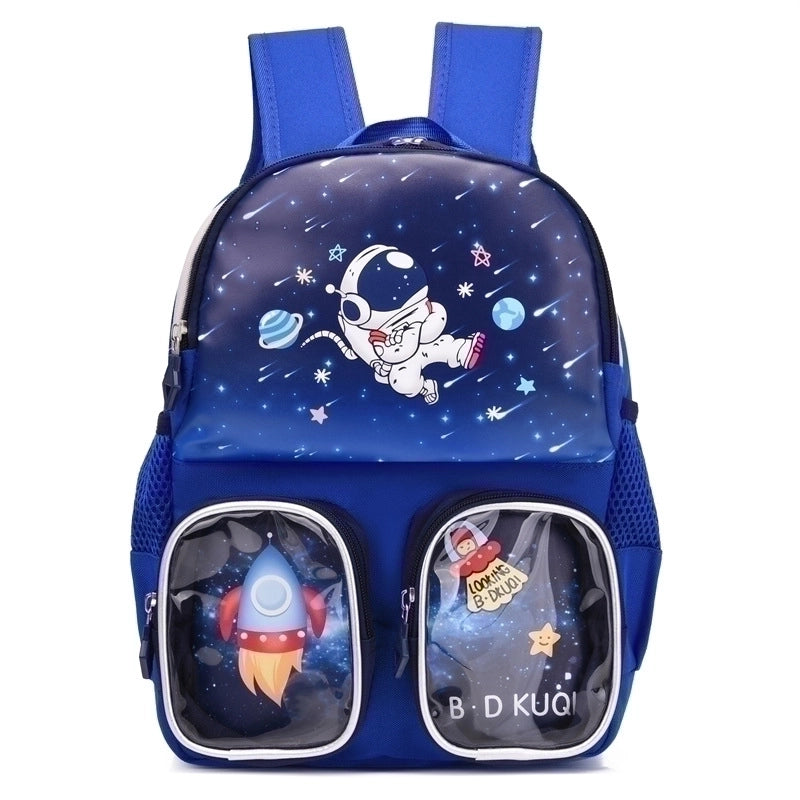 School Astronaut Dinosaur Kids Backpack