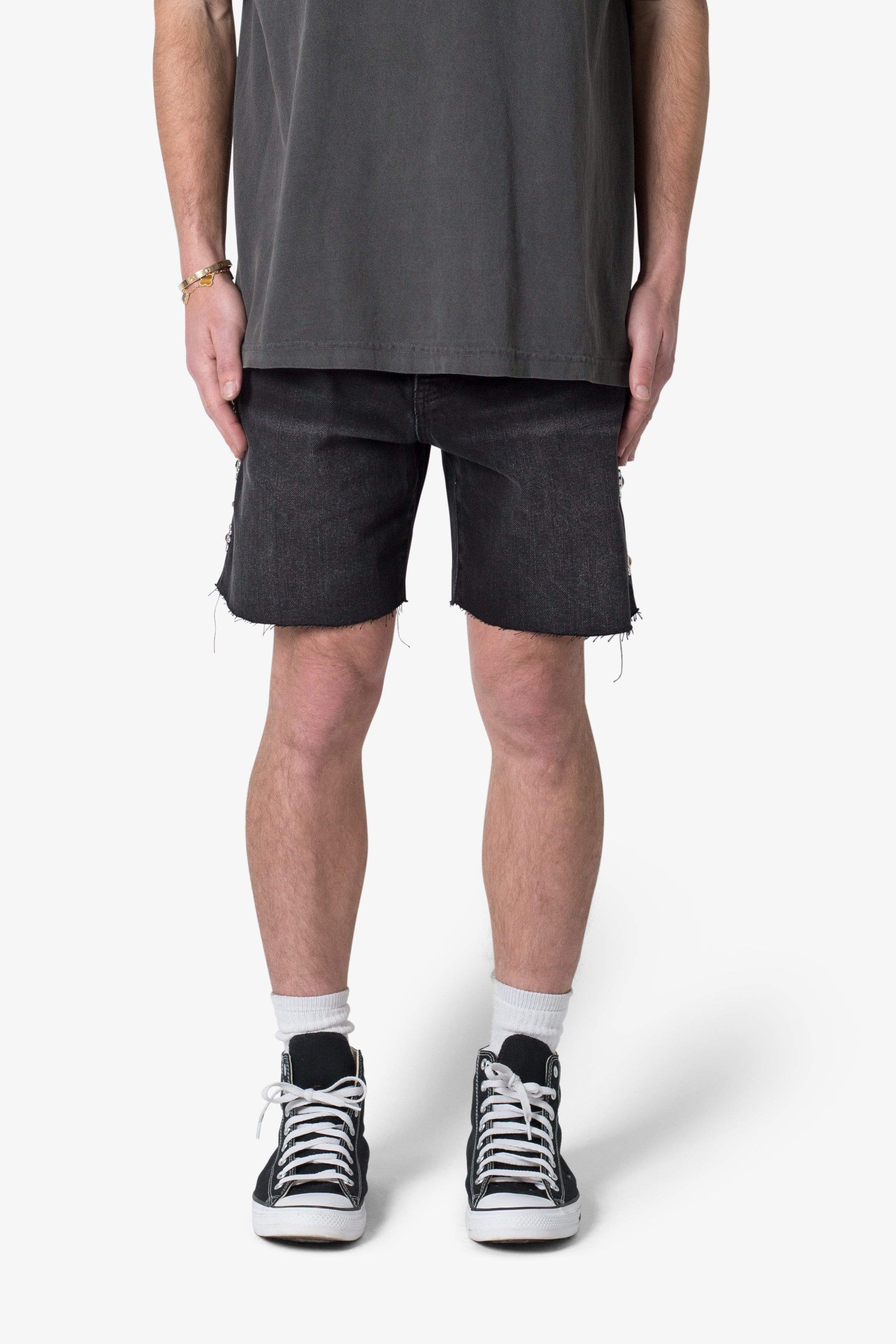 Mojave Denim Shorts - Black