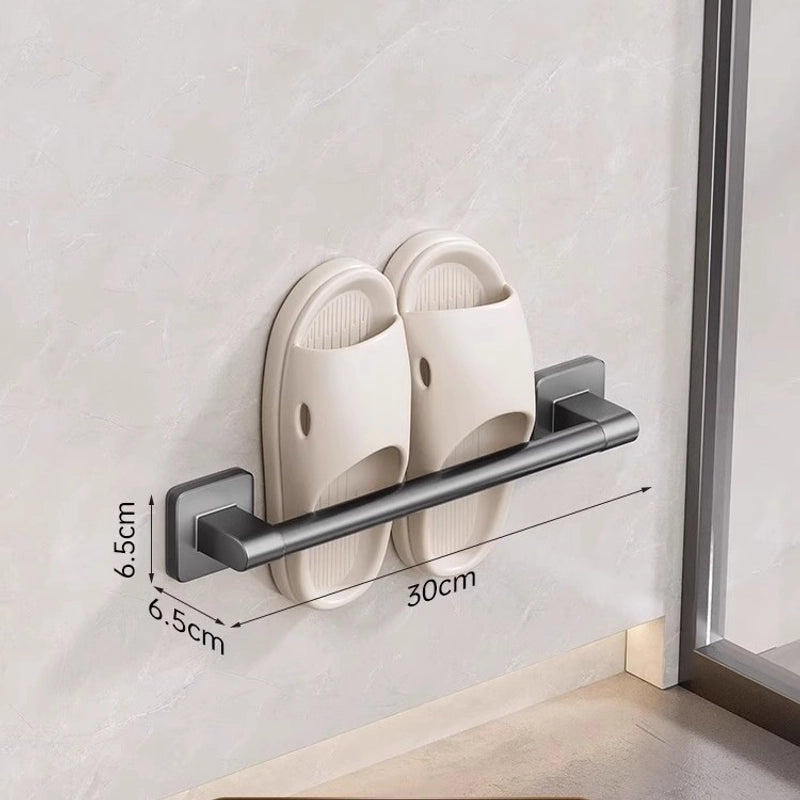Casual Solid Color ABS Bathroom Racks