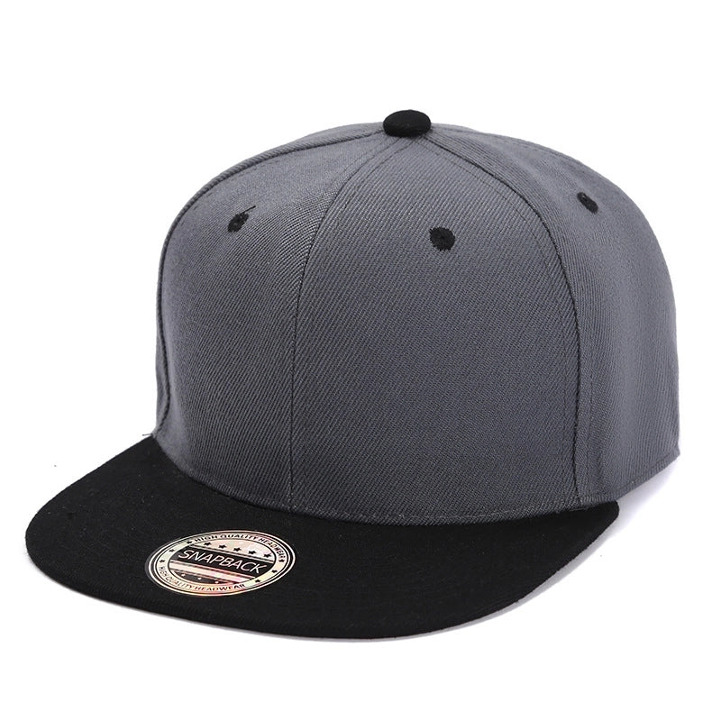 Unisex Streetwear Color Block Camouflage Flat Eaves Baseball Cap