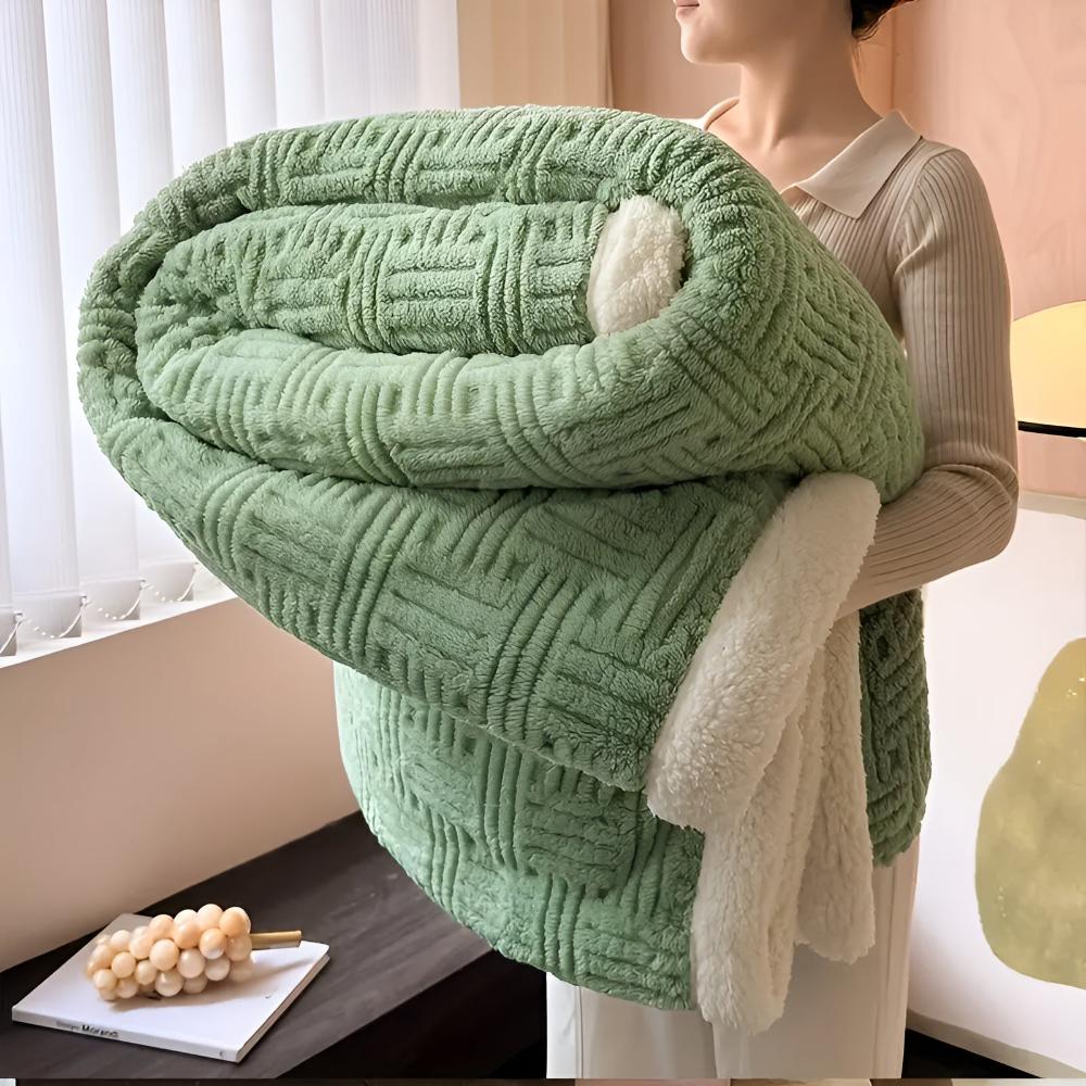 Plush Paradise Sherpa Blanket