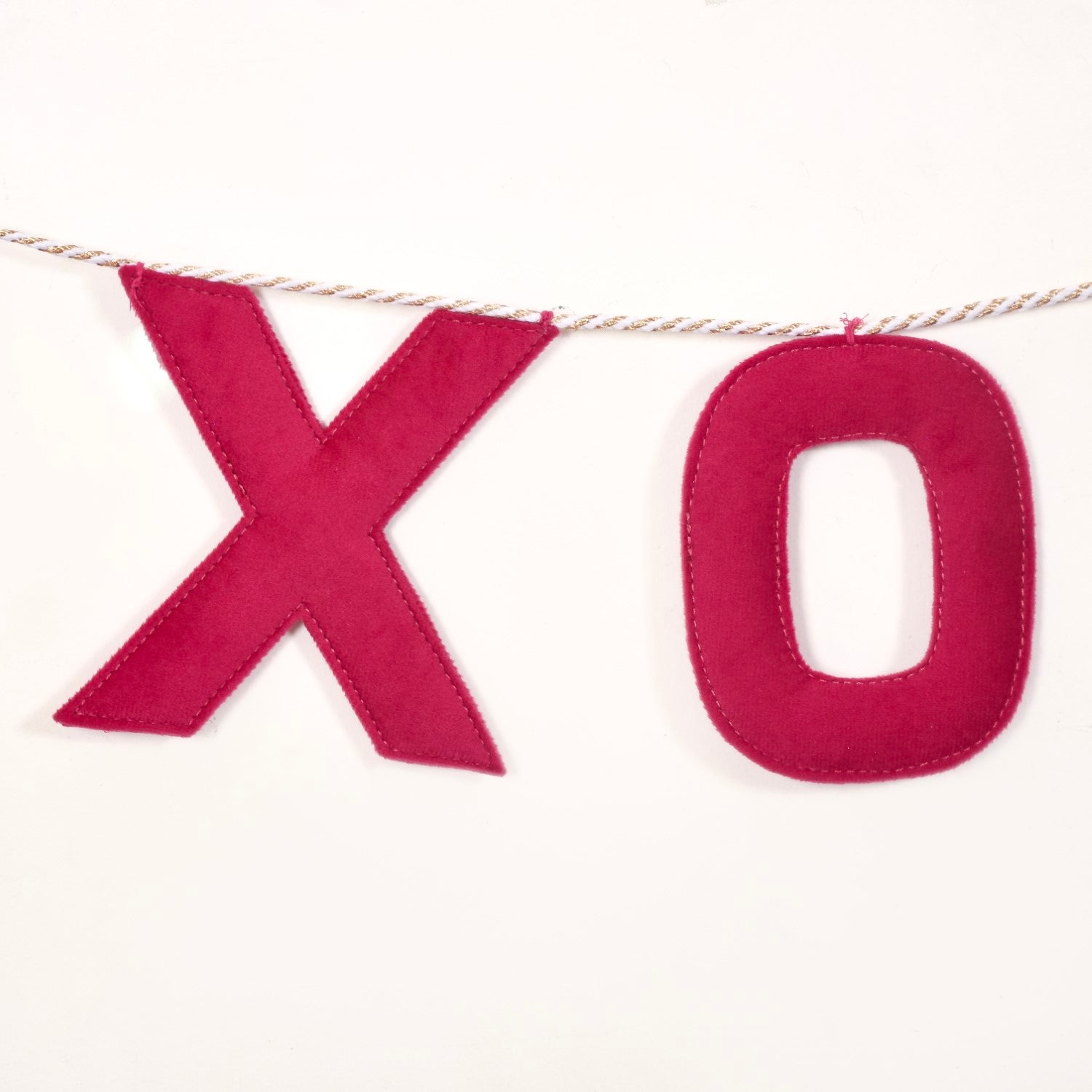 XOXO Ombre Bunting For Wall Decoration Multicolour 78 Inch