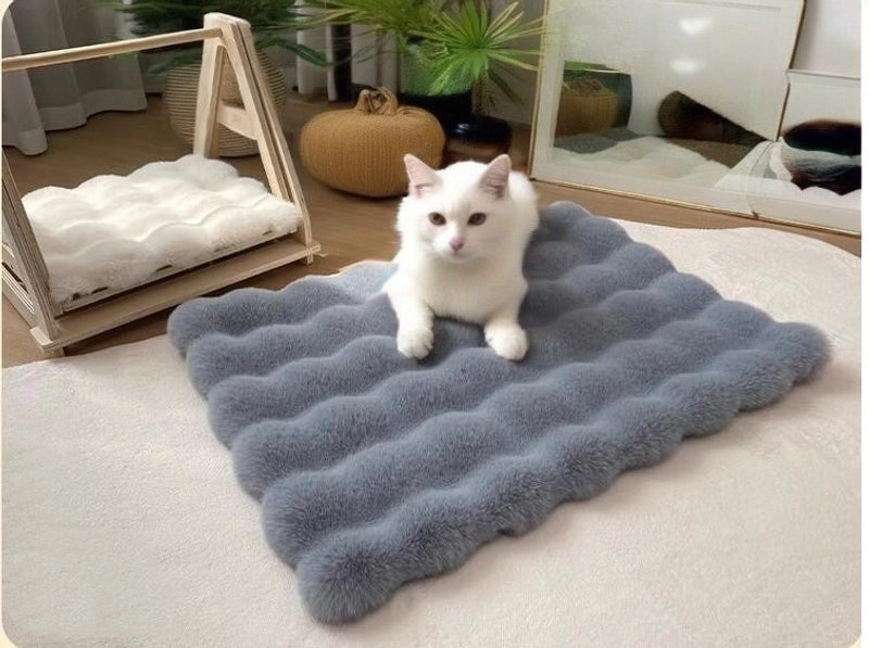Minimalist Cloth Solid Color Pet Pad