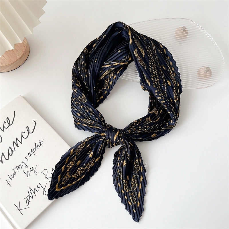 Women's Elegant Printing Polyester Printing Silk Scarf