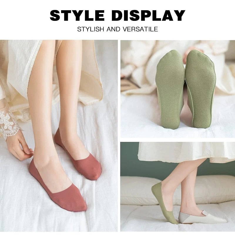 ✨Last day sale 49% off✨Non-slip Invisible Ice Silk Socks(The discount will take effect at payment)