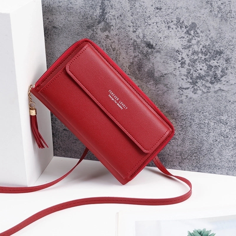 Women's All Seasons Pu Leather Fashion Phone Wallet