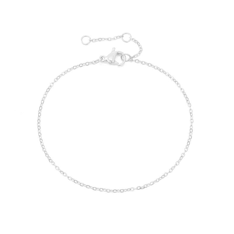 Fashion U Shape Stainless Steel 14K Gold Plated No Inlaid Bracelets In Bulk