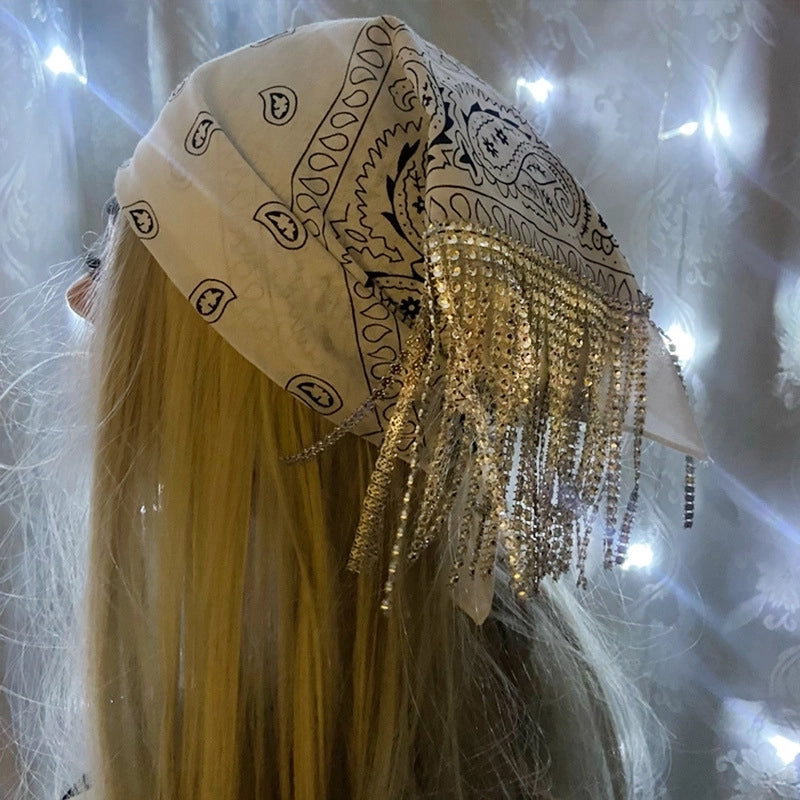 Women's Lady Streetwear Printing Cotton Scarf