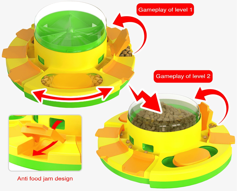 🔥Last Day Promotion 49% OFF🔥Wisdom Dog Toys Slow Leakage Feeding Training - Buy 2 Free Shipping